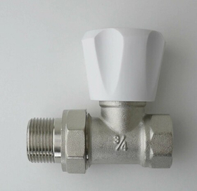 Кран регулировочный HTM 3/4" НГ прямой