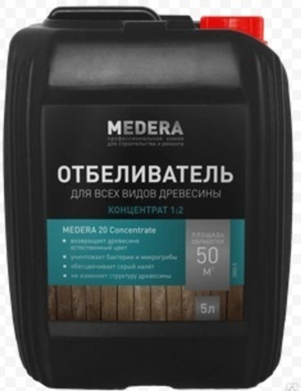 Отбеливатель для древисины MEDERA 5 л концентрат