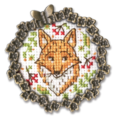 "Миниатюра в рамке"-FА001 вышивка