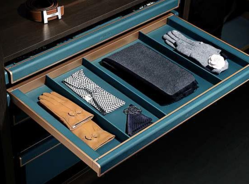 Многофункциональный ящик для хранения аксессуаров СЕРИЯ B (Морская волна)