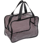 Косметичка прозрачная «MALINKA SHOP», цвет чернильная ночь, 28*20*15см