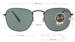 Очки Ray-Ban Frank RB 3857 9196/3F