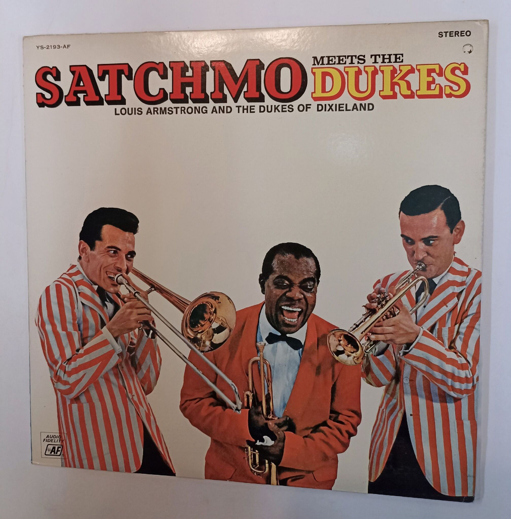 Винтажная виниловая пластинка LP Louis Armstrong And The Dukes Of Dixieland Louie And The Dukes Of Dixieland (Japan 1974)