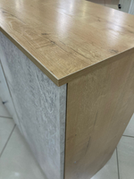 Комод на 1050 правый Ассоль Дуб бунратти/анкор белый/дельмар