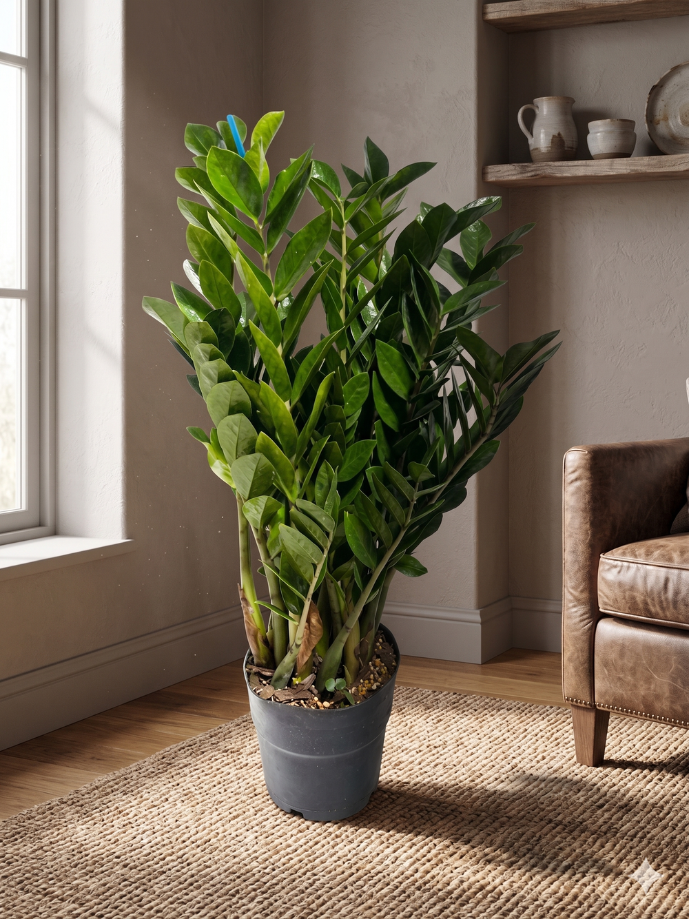 Замиокулькас Pointed Leaf д. 25