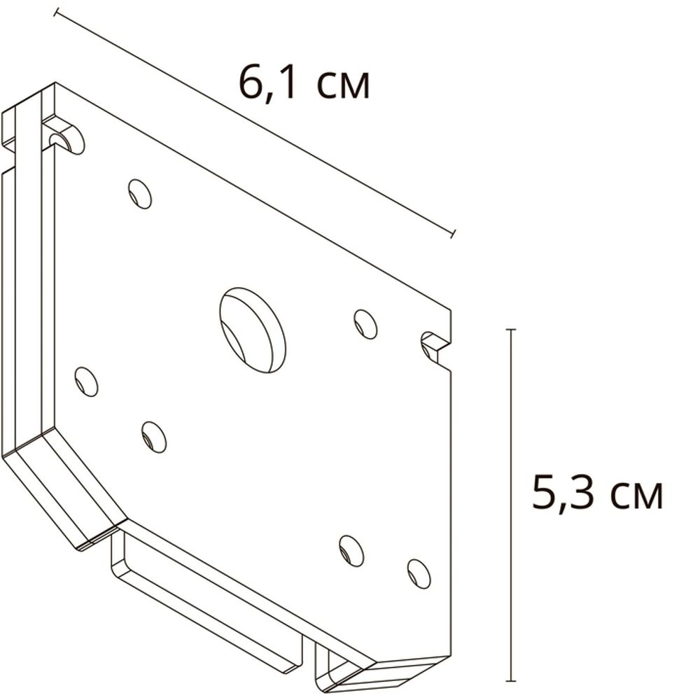 Заглушка для магнитного шинопровода Arte Lamp