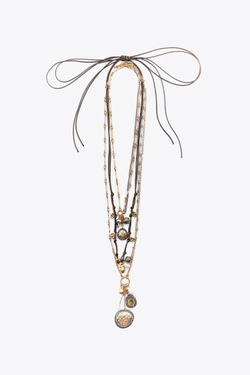 ZARA НАБОР ИЗ 3 ОЖЕРЕЛИЙ, ЗОЛОТОЙ/СЕРЕБРЯНЫЙ