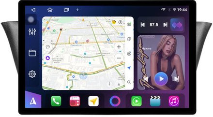 Магнитола для Iveco Daily 3 2014+ (рамка под кожу) - FarCar BX877 монитор 13" 2K QLED на Android 13, TS10, 6+128, CarPlay, 4G SIM-слот