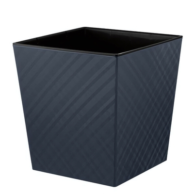 Горшок для цветов InGreen Manhattan CUBE 301х301 мм, 22 л c дренажной вставкой 19л вулканический серый