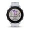Умные часы Garmin Forerunner 955 Solar с белым ремешком (010-02638-21)