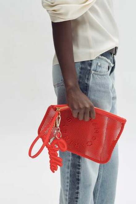 H&M - Stella McCartney Сетчатая сумка-клатч, красный