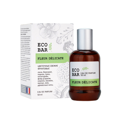 Вода парфюмерная Eco Bar Fleur Délicate (Эко Бар Флёр Деликейт) - 50ml for women