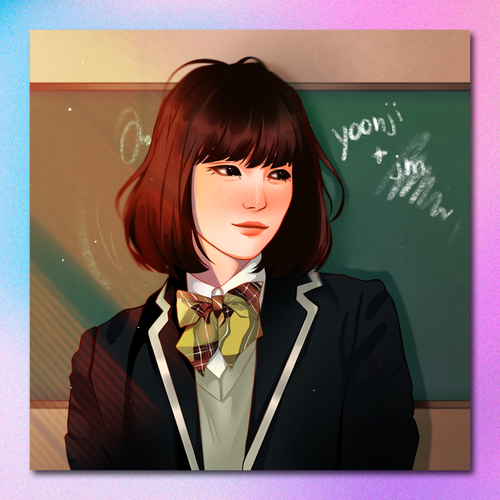 Арт принт / art.lior / BTS / Юнги #7