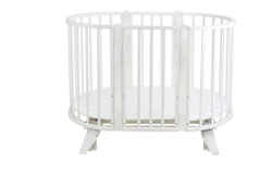 Кровать 6 в 1 СОФИЯ с универсальным маятником + 2 матраса в комплекте