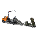 Автовоз 19*8*5,5см. + военная машинка, в ассорт. коробка W2213-19