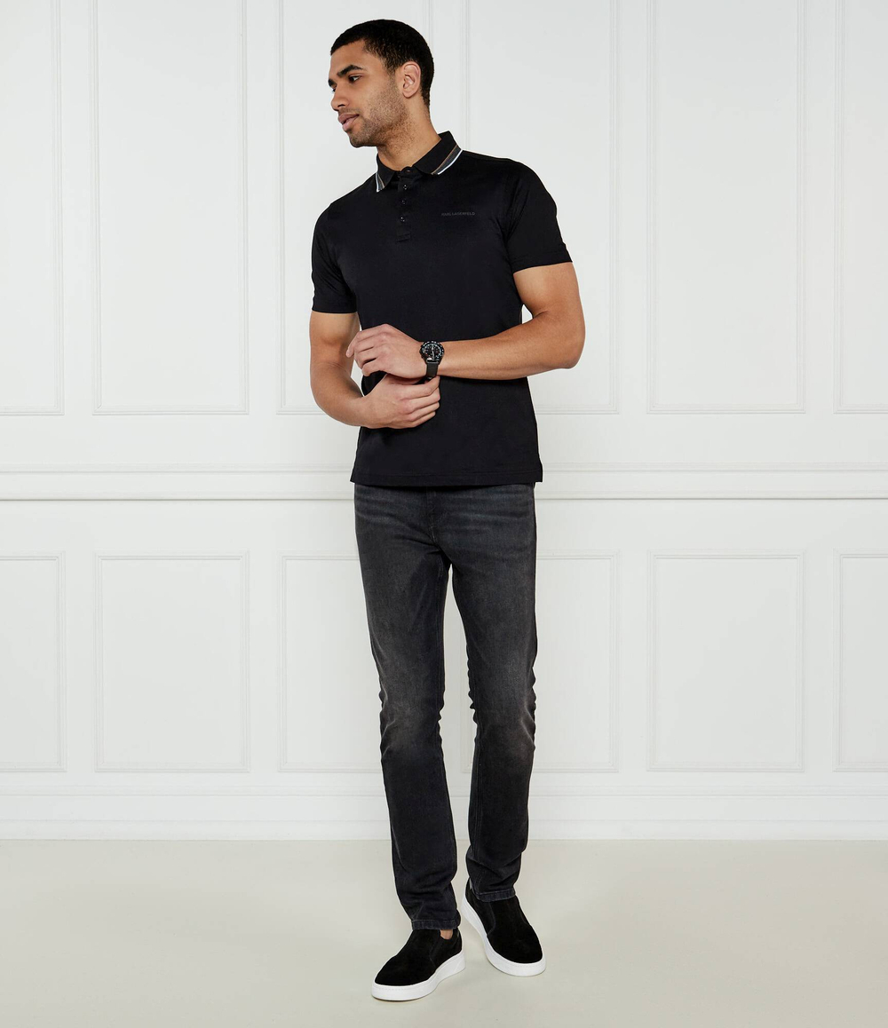 Поло Karl Lagerfeld - черный(745002 552200)