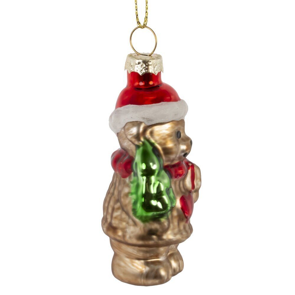 GAEM Украшение новогоднее "Мишка", L4 W3,5 H9 см