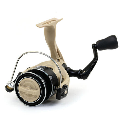 Безынерционная катушка 3000 Kaida SKYLARK (3+1BB, мет. шпуля), Бежевый/Черный