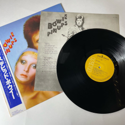 Винтажная виниловая пластинка LP David Bowie Pinups (Japan 1983) (Obi)