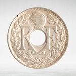 France, 25 Centimes 1921 - Edmond-Émile Lindauer, XF