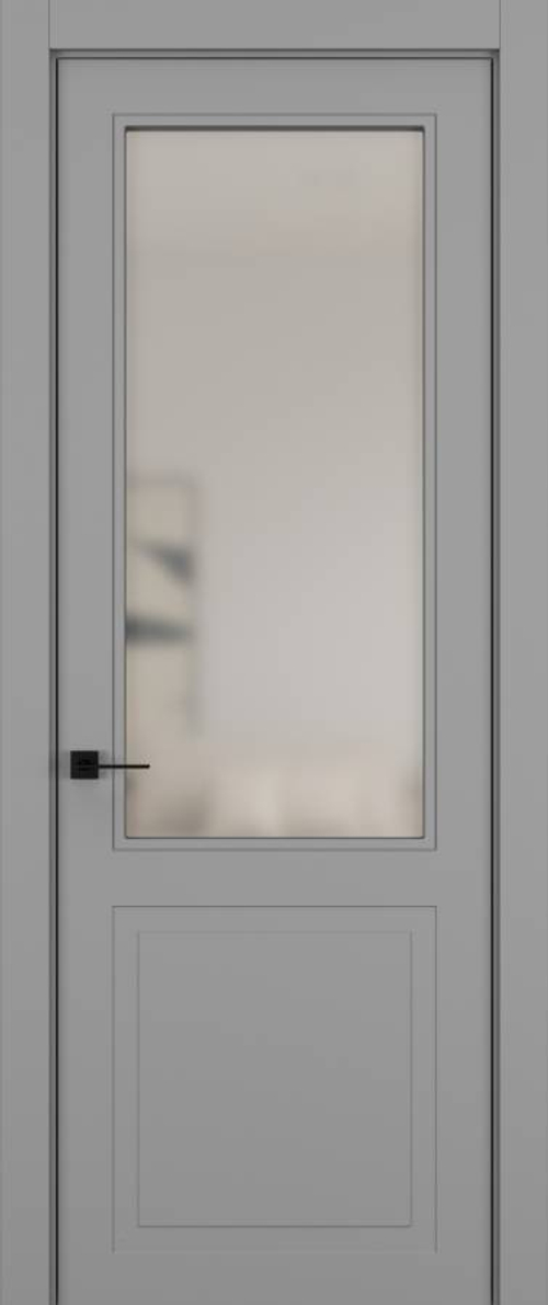 Дверь 02V GEOMETRY Матовый Светло-серый