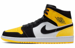 Jordan 1 Mid 'Yellow Toe Black'