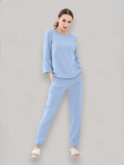 Костюм медицинский женский | Бл-349/3 3/4+Б-125 либерти люкс