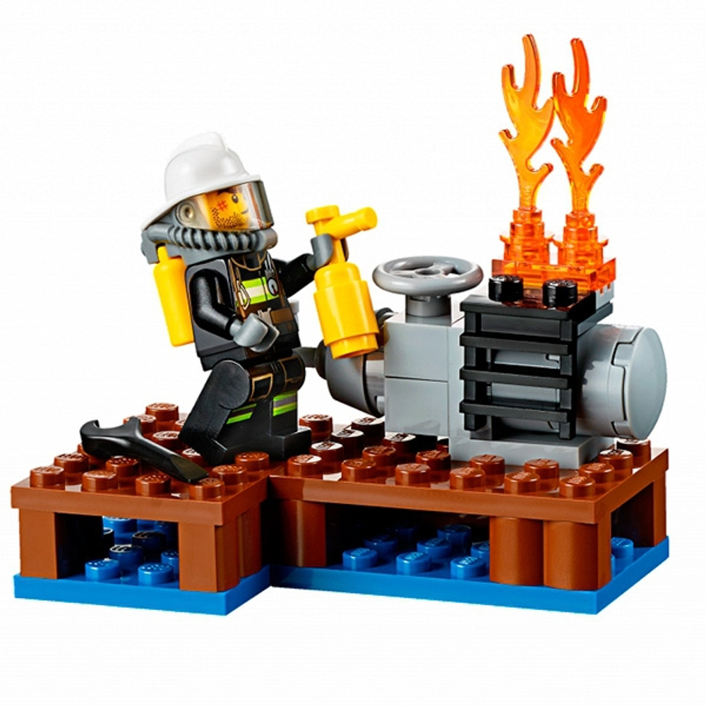 LEGO City: Набор Пожарная охрана для начинающих 60106 — Fire Starter Set — Лего Сити Город