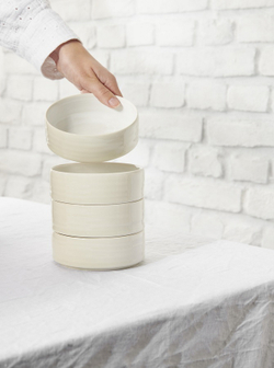 ASA Тарелка re:glaze sparkling white глубиной 19 см