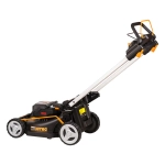 Аккумуляторная газонокосилка WORX WG749E 20В самоходная (2 x 4 Ач, ЗУ) нож 46 см, WG749E