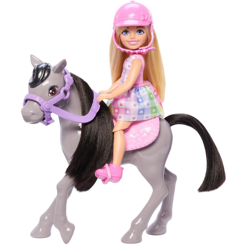 Barbie - Кукла Челси на пони HTK29 / артикул   HTK29  / GTIN 194735192199
