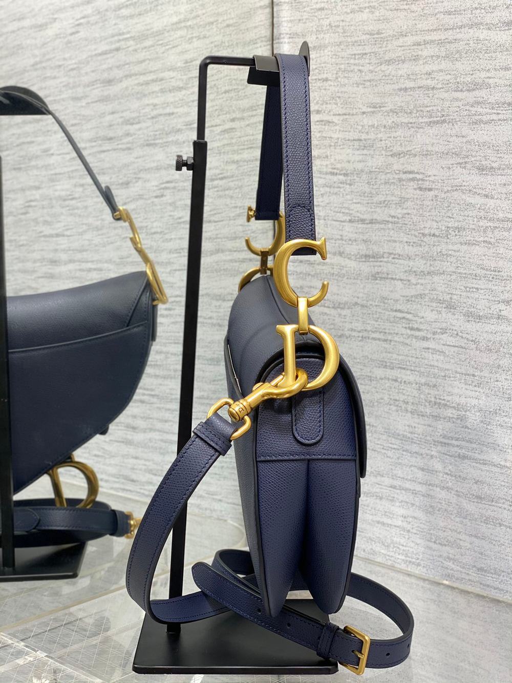 Christian Dior Saddle Bag with Strap