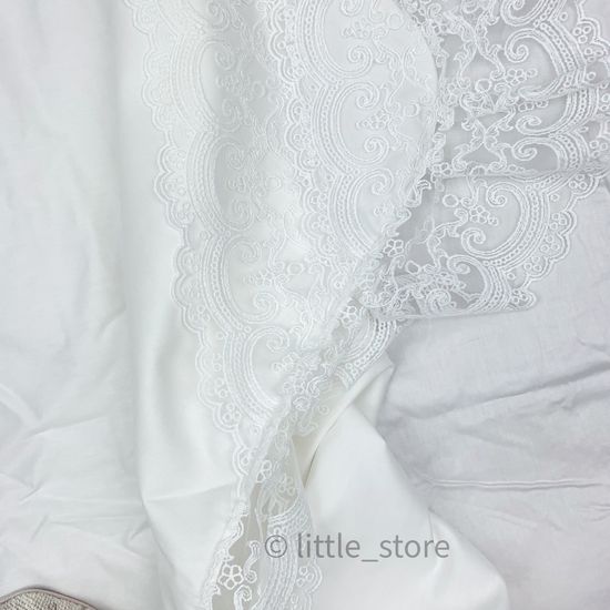 Конверт-одеяло "Косички" жемчужный