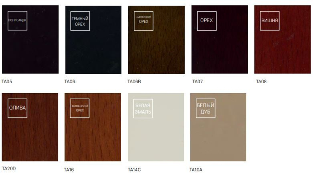 Образцы дерева