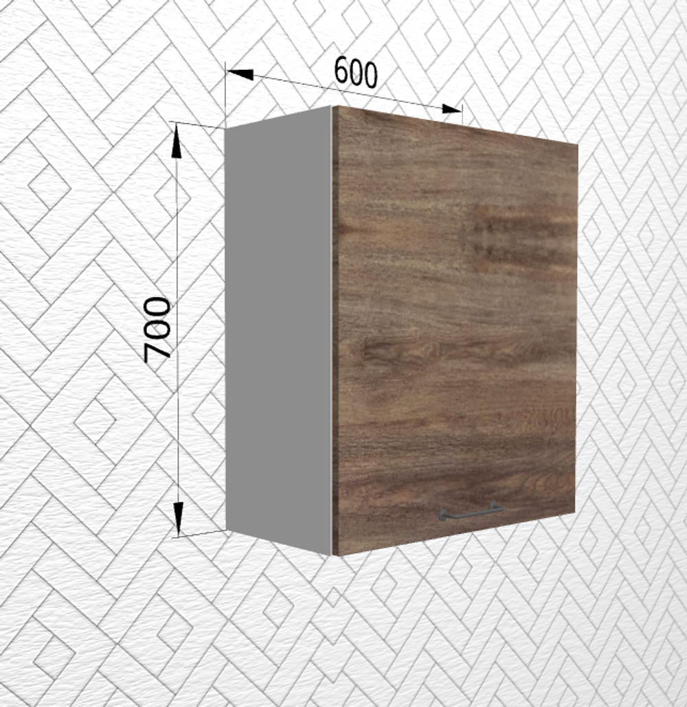 Лофт Дуб бурый П 601