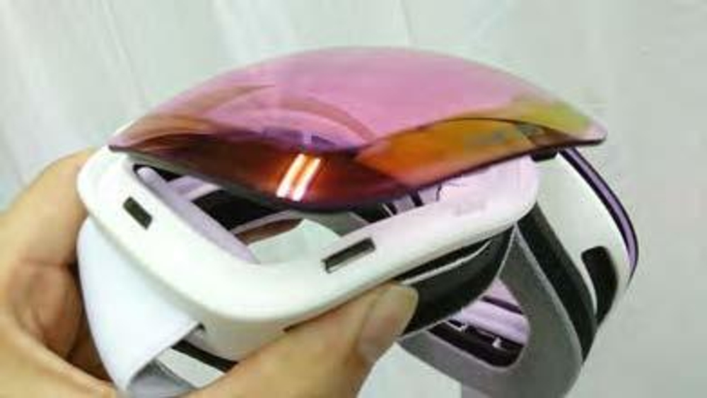 Очки горнолыжные Amicss Goggle White/Frash pink