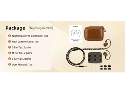 Внутриканальные наушники SIVGA Nightingale Pro