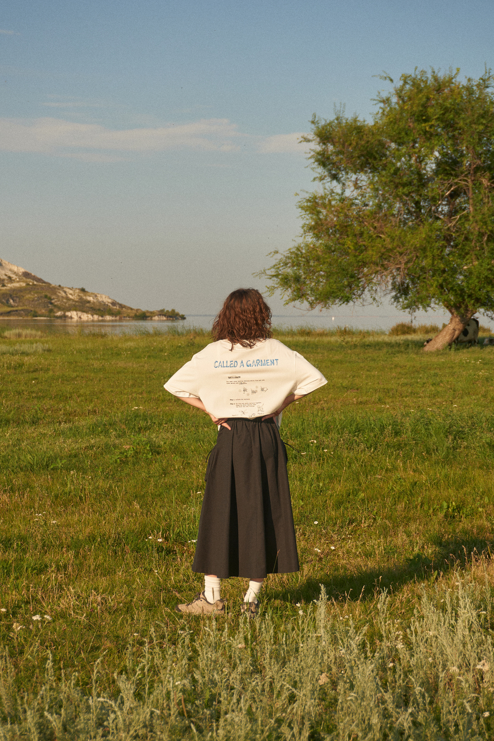 Юбка Called a Garment Niwa Skirt "Black"