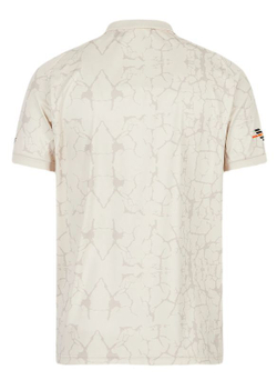 Мужское теннисное поло EA7 Man Jersey Polo Shirt - rainy day