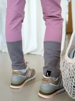 Костюм спортивный для девочки, футболка и леггинсы