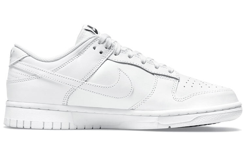 Кроссовки Nike Dunk Low Triple White (Женская размерная сетка)