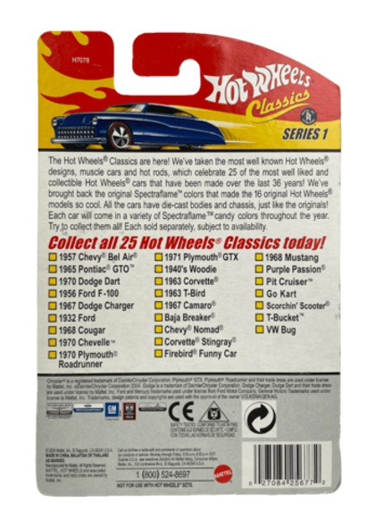 Hot Wheels Classics Series 1: 1963 T-Bird (Blue) (#13 of 25) (2005)