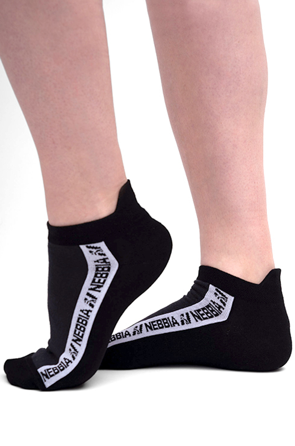 Носки Nebbia "STEP FORWARD" ankle socks 110 Black