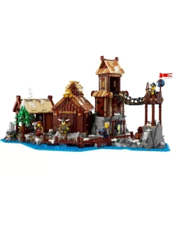 Конструктор Скандинавская деревня викингов 2103 детали