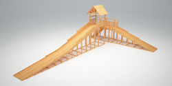 Зимняя горка TORUDA Север wood-10