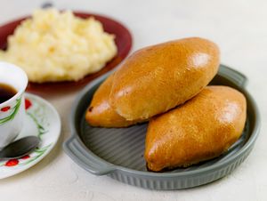ПИРОЖКИ ПЕЧЕНЫЕ С ПЕЧЕНЬЮ