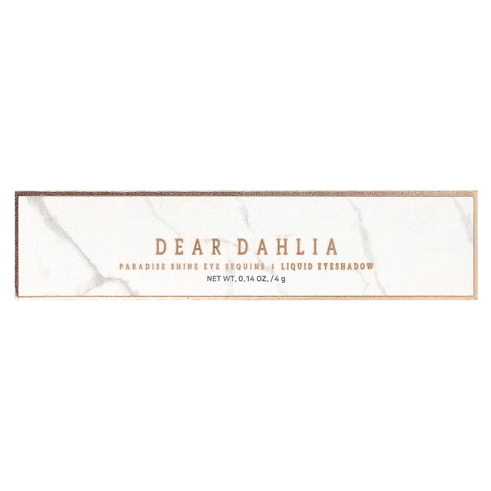 Dear Dahlia, Paradise Shine Eye Sequins, жидкие тени для век, Muse, 4 г (0,14 унции)