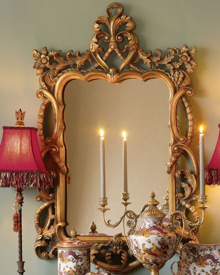 Зеркало в раме "Беатриче" Vienna Gold/09