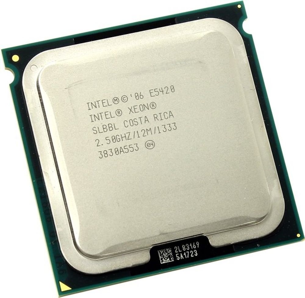 Процессор Intel Xeon E5420 Harpertown (2500MHz, LGA771, L2 12288Kb, 1333MHz) , SLANV, oem