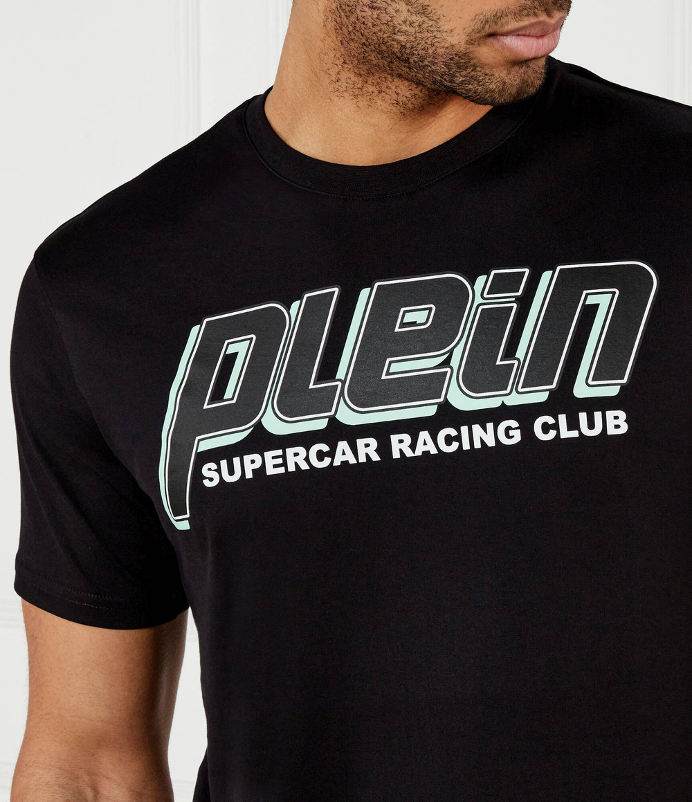 Футболка Racing Club Philipp Plein - черный(MTK8100 PJY002N)